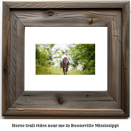 horse trail rides near me in Booneville, Mississippi